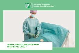 When Should Angiography Drapes Be Used?