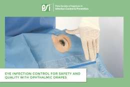 Eye infection control for safety and quality with Ophthalmic drapes