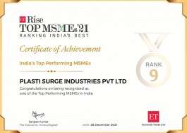 Recognised Among Top 10 Performing MSMEs