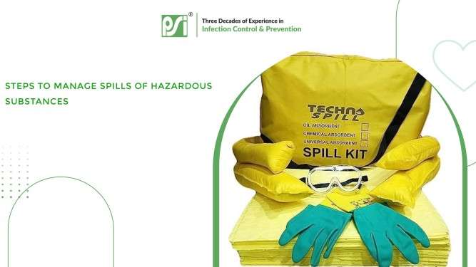 Steps to Manage Spills of Hazardous Substances